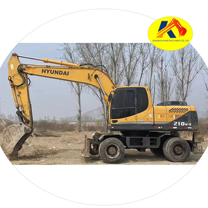 Bonne capacité de levage Fonctionnement fluide Hyundai 210W-9 Excavatrice d'occasion Performances fiables Cummins Modèle 2023 Hydraulique Kawasaki - Product Image 1