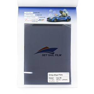 1Ply-05 Precio <span class=keywords><strong>de</strong></span> fábrica Película teñida <span class=keywords><strong>Tinte</strong></span> <span class=keywords><strong>de</strong></span> aislamiento térmico Rechazo UV <span class=keywords><strong>Tinte</strong></span> <span class=keywords><strong>de</strong></span> coche Película <span class=keywords><strong>de</strong></span> ventana Tintado solar <span class=keywords><strong>de</strong></span> bajo costo - Product Image 4
