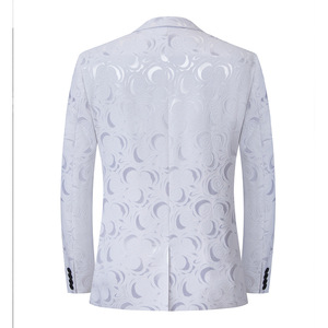 Мужской костюм-смокинг на заказ для свадебного выпускного вечера и вечеринок, для жениха, для ужина, с зазубренными лацканами, большие размеры, дышащие брюки на молнии - Product Image 5