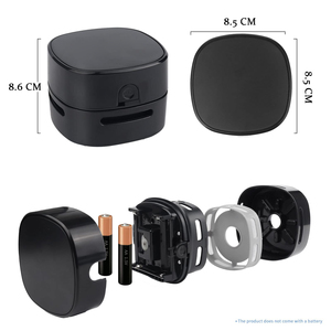 도매 맞춤형 로고 패션 미니 저가형 배터리 구동식 휴대용 소형 전기 진공 청소기, 데스크탑 학생 아동용 - Product Image 6