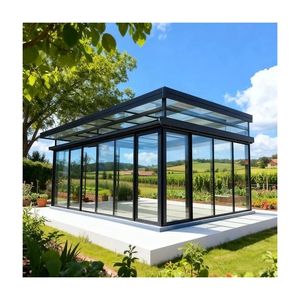 Villas en verre isolées <span class=keywords><strong>4</strong></span> saisons Rising American Outdoor, véranda commerciale, <span class=keywords><strong>solarium</strong></span> en aluminium avec <span class=keywords><strong>prix</strong></span> d'usine - Product Image 6
