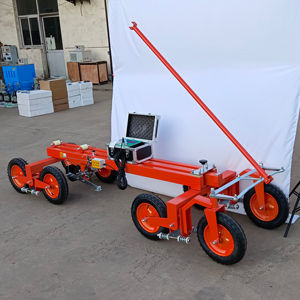 Sekiz tekerlekli asfalt kaplama düzlük test cihazı yol pürüzlülüğü ölçer 220V kaplama düzgünlüğü test cihazı - Product Image 1