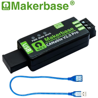 CANable 2.0 CAN Bus Adapter USB ke CAN FD Analyzer Plug & Play USB-C CAN Bus Monitor untuk Otomotif & Industri