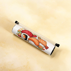 Tube à sushi Push Pop, Contenants Push Pop pour sushi, Emballage pour rouleaux de sushi - Product Image 5