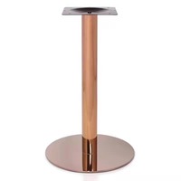 Support de table robuste en acier inoxydable, style moderne et luxueux, pour salon, salle à manger, cuisine, base de table, support de bar