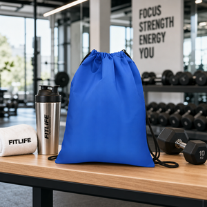 Bolsa de Deporte Premium con Cordón, Personalizable, Unisex, para Fútbol, Gimnasio, Impermeable, Grande - Product Image 2