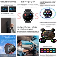 Nuevo Reloj Inteligente S26 AMOLED 2025, Monitor de Salud y Ejercicio en Tiempo Real, Resistente al Agua, ECG, Reloj Inteligente con NFC, Llamadas por Bluetooth, 2025