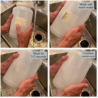 Autocollants personnalisés en papier hydrosoluble pour fruits, étiquettes vierges écologiques et dissolvables pour réfrigérateurs et conteneurs de stockage