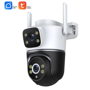 Tuya 8MP PTZ <span class=keywords><strong>WIFI</strong></span> Máy ảnh ống kính kép Màn hình Kép HD 4K ai con người theo dõi chuyển động điều khiển từ xa cảnh báo đẩy ngoài trời <span class=keywords><strong>ip</strong></span> <span class=keywords><strong>Camera</strong></span> - Product Image 1