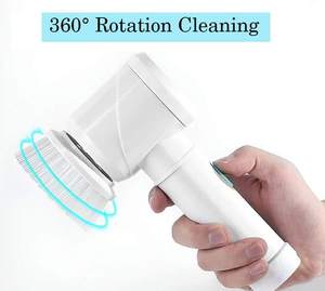 Cepillo de limpieza eléctrico giratorio 3 en 1 para cocina, herramienta de limpieza mágica con batería, cepillo de mano para baño y cocina - Product Image 2
