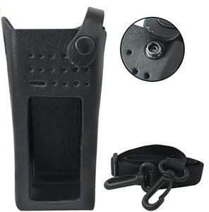 Estuche Rígido de Cuero PMLN5838A con 3 Correas Fijas para Radio Walkie Talkie DP4801E DP4800 XPR7550 DGP8550 - Product Image 5