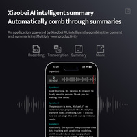 Enregistreur vocal numérique professionnel VORMOR M1 64 Go avec moteur IA intelligent et mode d'enregistrement d'appels