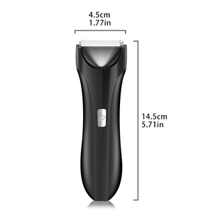 Máy Cắt Tóc Điện Cho Nam, Sạc USB, Lưỡi Dao Gốm, Dùng Được Cho Thân Thể, Vùng Bẹn, Vùng Kín, Máy Cạo Râu Điện, Máy Cắt Tóc - Product Image 4