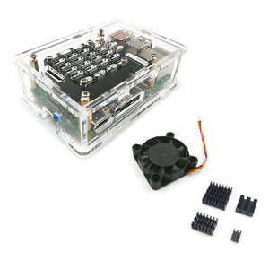 AISmartlink التوت بي الجيل الخامس قذيفة التوت بي 5 الاكريليك قذيفة شفافة وتركيب مروحة قذيفة واقية - Product Image 3