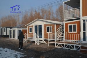 Casa Contenedor Expandible de Lujo de 20/40 Pies, Villa Cápsula Prefabricada Portátil, Casas Prefabricadas con Cocina y Baño - Product Image 3