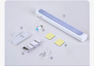 Barre lumineuse de mur de <span class=keywords><strong>LED</strong></span> magnétique rechargeable lampe de bureau à intensité variable <span class=keywords><strong>sous</strong></span> l'éclairage d'armoire sans fil pour l'image de placard de miroir - Product Image 6