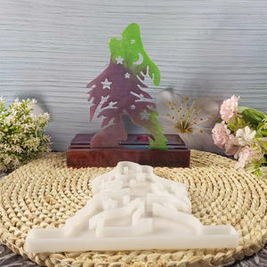 Moules en silicone faits à la main Kingnoo pour ornements décoratifs DIY, style Ins, moule à bougeoir en silicone en stock X0367 - Product Image 3