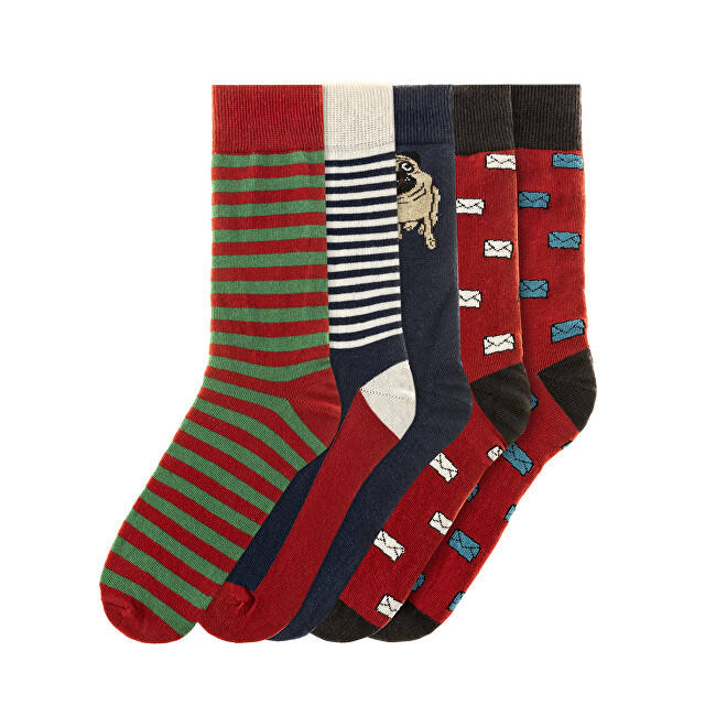 5-Pack Men's Socks Pánské Ponožky
