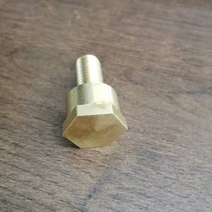 Servicio de Mecanizado CNC Personalizado No Estándar, Pieza de Precisión Mecanizada por CNC, Perno Hexagonal de Latón, Servicio de Fresado CNC - Product Image 5