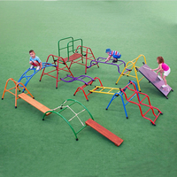 Equipo de Entrenamiento Físico para Niños, de Metal, para Exteriores, Marca KANGYA O01, de Alta Calidad, con Capacidad de 100-500 kg, para 5-10 Personas