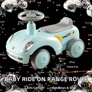 Elektrisches Schaukelauto für Kinder mit Musik & Licht Outdoor Plastik Aufsitz-Spielzeug für <span class=keywords><strong>2</strong></span>-4 Jährige Unisex X-18 Modell - Product Image 2