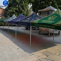 Tente publicitaire pliable 3x3 PANGUI pour événements extérieurs, vente directe usine, idéale pour bannières commerciales