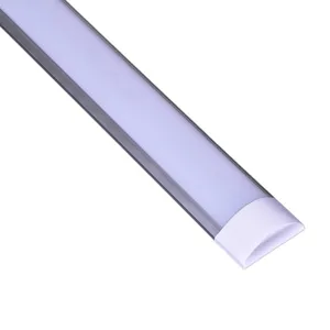 ลูเมนสูง 600 มม.18 W 1200 มม.36 W 45 W 60 W อลูมิเนียมพลาสติก Led Batten Light Liner โคมไฟสําหรับคลังสินค้าหลอดไฟ LED ในร่ม