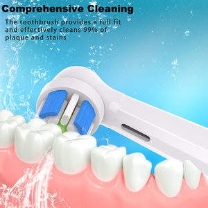 หัวแปรงสีฟัน Oralb <span class=keywords><strong>IO</strong></span> แบบขนแปรงขนาดกลาง ใช้ได้กับแปรงสีฟันไฟฟ้า ทำความสะอาดล้ำลึก 8 ชิ้น/กล่อง - Product Image 4