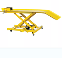 Merare Promotion : Table élévatrice hydraulique pour moto 800 Lbs, prix usine, vérin à ciseaux, excellente qualité