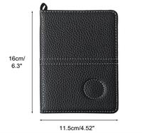 Prêt à expédier Accessoires de golf Couverture de support de carte de pointage de golf en cuir PU