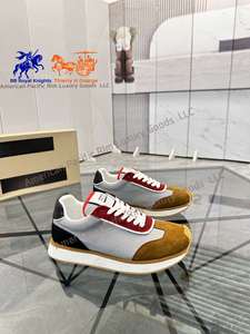 Zapatos Deportivos Dolces de Marcas de Alta Calidad, Zapatos Casuales de Piel Genuina para Caminar y Correr con Forro de Malla para Hombre y Mujer, Gabbanas - Product Image 5