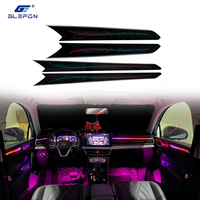 Kit d'éclairage d'ambiance automobile en gros Glefon pour Volkswagen Tiguan L PRO 2022-2025, bande acrylique, contrôle Bluetooth, lampe d'ambiance