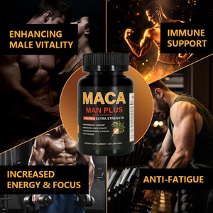 Poudre de Maca Bio Chinaherbs Naturelle pour Hommes – Énergie Accrue, Maca Noire Plus en Capsules, Racine de Maca pour Homme - Product Image 4