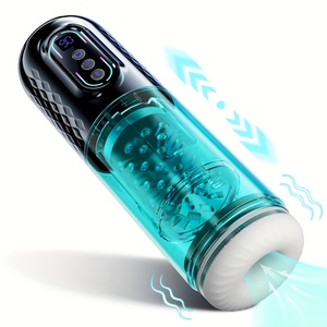 Automatico maschio masturbatore adulto giocattolo del sesso succhiando rotazione elettrica <span class=keywords><strong>Pussy</strong></span> Mens masturbatore Stroker macchine del sesso - Product Image 1