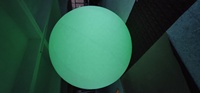 Ballon à air chaud géant gonflable à LED changeant de couleur, en tissu Oxford/PVC 210D, tailles personnalisables pour la décoration de fête