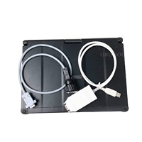 Herramienta de diagnóstico para montacargas Crown Linde con interfaz de cable CAN, herramienta de diagnóstico de sistema completo + CFC2, conexión USB para computadora portátil
