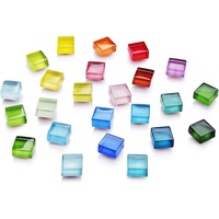 Aimants de réfrigérateur en gros, 24 couleurs, aimants colorés pour réfrigérateur avec motifs décoratifs mignons pour bureau, cuisine, casier, verre