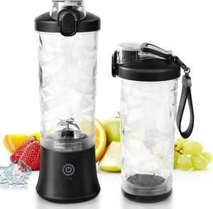 Licuadora Portátil Recargable USB de 600 ml con Cuchilla de Acero Inoxidable, Diseño Mini para Uso en Automóvil, Venta Directa de Fábrica - Product Image 1