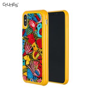 Broderie de luxe Étui En Cuir Motif <span class=keywords><strong>Coque</strong></span> De Téléphone Personnalisée Pour <span class=keywords><strong>iPhone</strong></span> <span class=keywords><strong>XS</strong></span> Pour <span class=keywords><strong>Apple</strong></span> Protecteur de Couverture Arrière - Product Image 3
