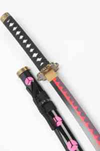 Épée en bambou <span class=keywords><strong>Shusui</strong></span> pour One Piece, lame en bambou, accessoires en plastique, poignée en PVC, <span class=keywords><strong>katana</strong></span> d'anime - Product Image 2