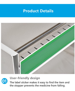 ตู้แสดงยาทำจากเหล็กสองด้านโซลูชันการปรับแต่งสำหรับยา - Product Image 5