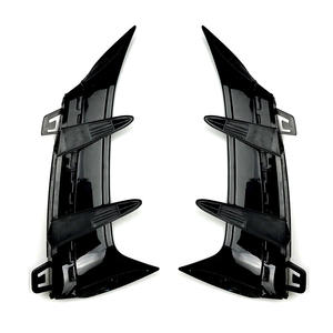 Material ABS negro brillante A35 <span class=keywords><strong>AMG</strong></span> estilo parachoques trasero moldura de ventilación lateral para <span class=keywords><strong>Mercedes</strong></span> Clase A W177 Sedan 2019-2023 <span class=keywords><strong>A180</strong></span> A200 A250 - Product Image 4