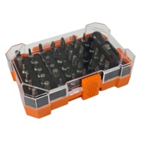 Fournisseur chinois de kits d'outils à main de haute qualité, bien conçus, en gros, avec 43 embouts et boîte à outils à dégagement rapide