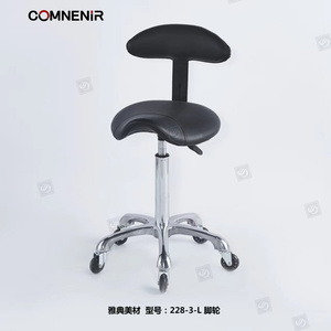 Chaise de barbier personnalisée antique noire vintage robuste meubles de coiffure bon marché pour la coupe de cheveux <span class=keywords><strong>équipement</strong></span> de salon de coiffure - Product Image 6