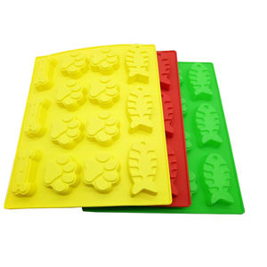 قوالب سيليكون قابلة لإعادة الاستخدام لتزيين الحلوى والبسكويت والكعك، مناسبة للخبز والتجميد، على شكل كلب - Product Image 5