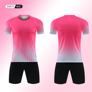 Ensemble de shorts de sport unisexe personnalisable grande taille en polyester respirant pour l'été, uniforme de football taille XL, techniques d'impression - Product Image 6