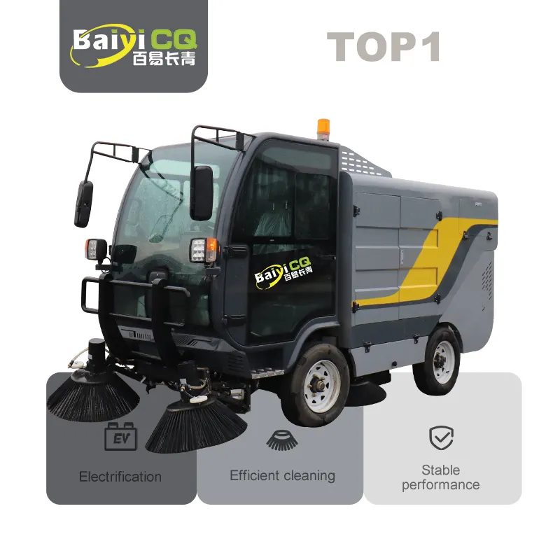 High Efficiency Cheaper Price Street Sweeper Cleaning Truck Road Sweeper