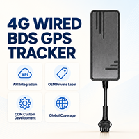 Traceur GPS BDS 4G pour véhicule, fixation adhésive, détection ACC, large plage de tension 9-90V, application gratuite, intégration API, OEM ODM, pour voiture, camion et flotte