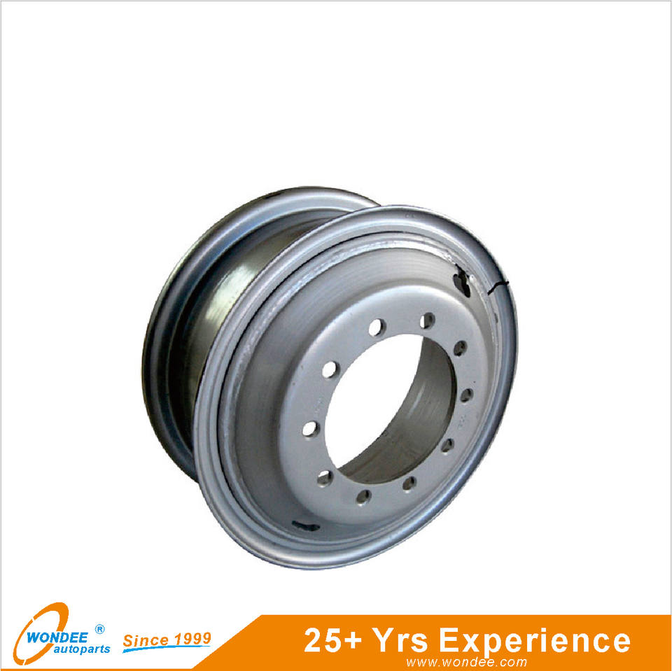 10 Holes 8.5-24 Inch Steel Wheel Rim for Bus Truck and Semi Trailer ...