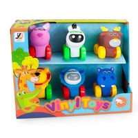 Jouet de voiture miniature en plastique pour enfants de 2 à 4 ans, jouet à pousser